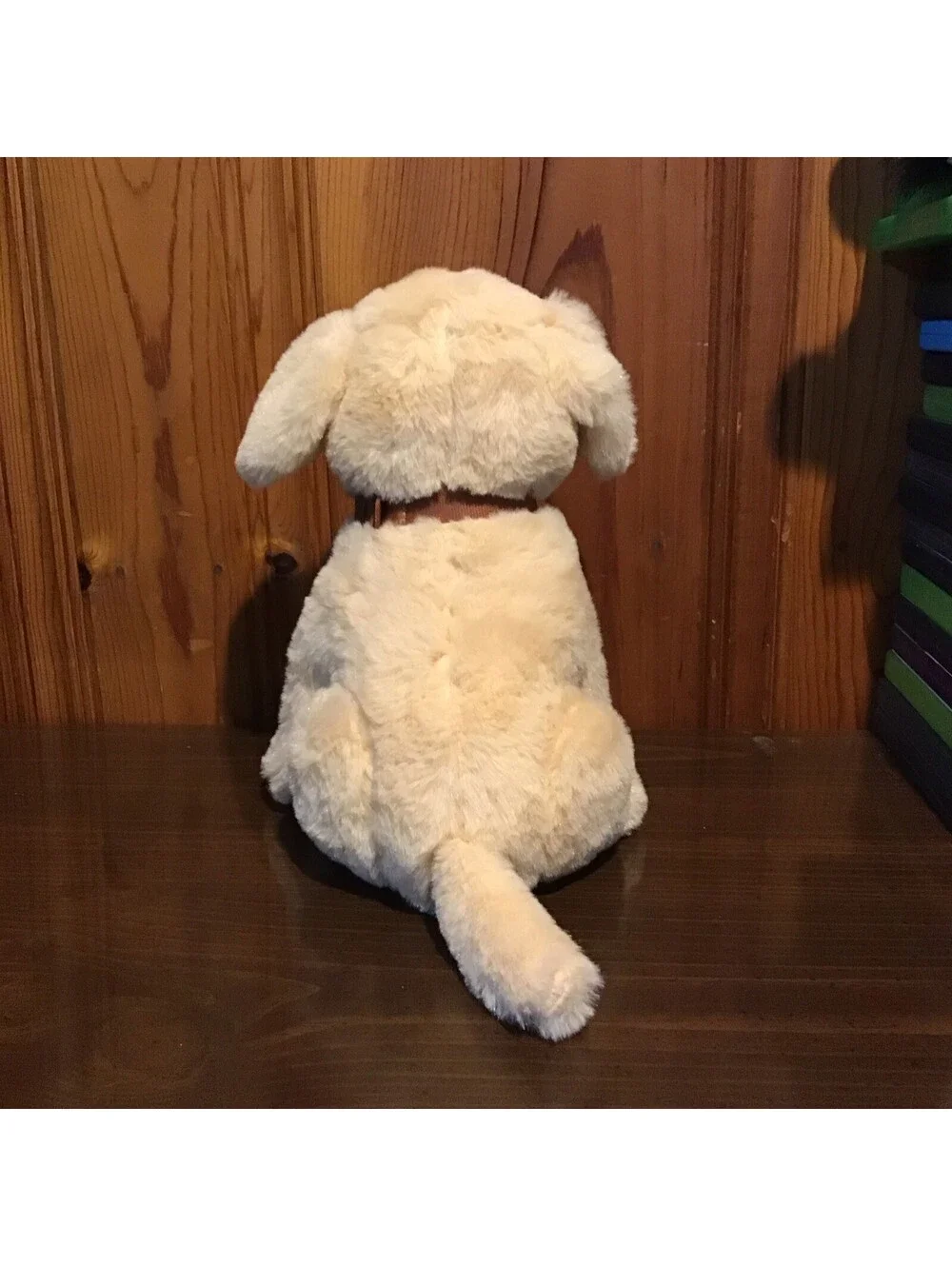 Chelsea Teddy Bear Plush Dog Subaru Collar Beige 9